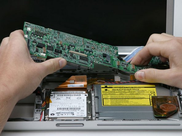 PowerBook G4 Aluminum 15" 1-1.5 GHz RJ-11 Board Replacement: step 35, image 1 of 1
