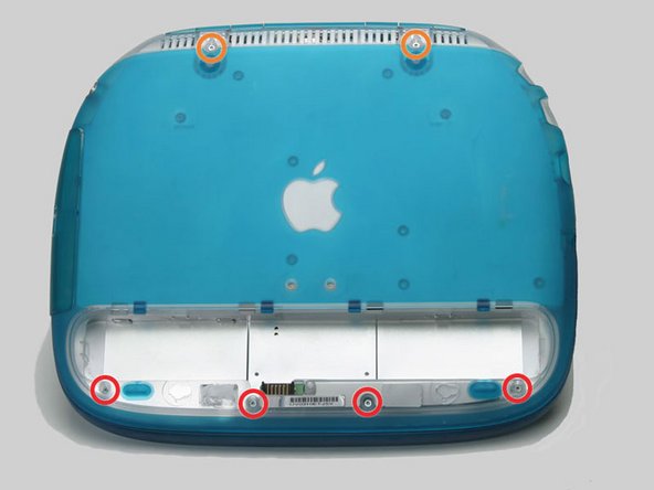 iBook G3 Clamshell Optical Drive Replacement: step 9, image 1 of 1