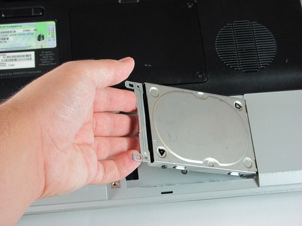 HP Pavilion dv5000 Hard Drive Replacement: step 6, image 3 of 3