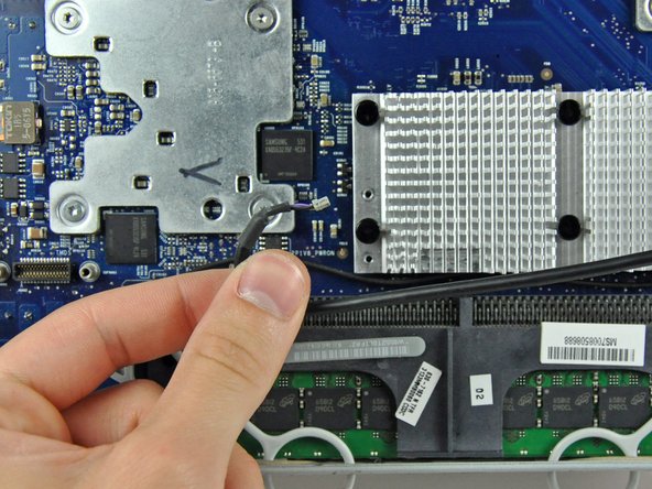 iMac G5 20" Model A1145 Hard Drive Fan Replacement: step 21, image 1 of 1