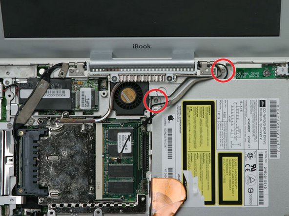 iBook G3 12" Logic Board Replacement: step 62, image 1 of 1