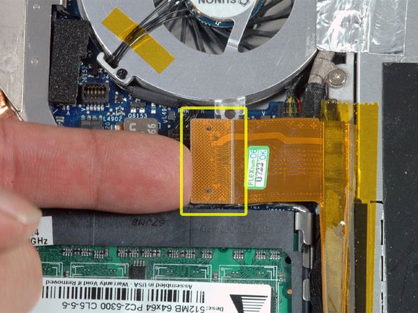 MacBook Core Duo Hard Drive Connector Replacement: step 14, image 1 of 1