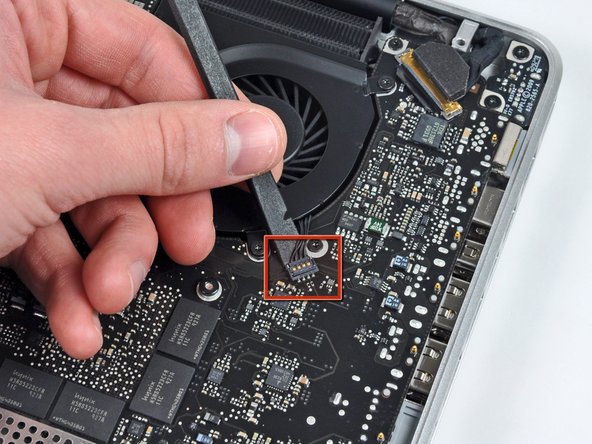 MacBook Pro 15" Unibody Mid 2009 Left Speaker Replacement: step 9, image 1 of 1