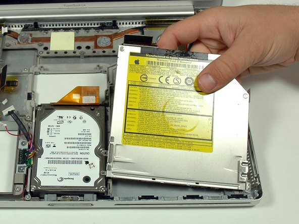 PowerBook G4 Aluminum 15" 1.67 GHz Right USB Board Replacement: step 24, image 1 of 1