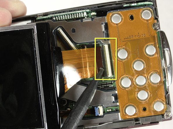 Nikon Coolpix S210 Circuit Board Cover Replacement: step 7, image 2 of 3