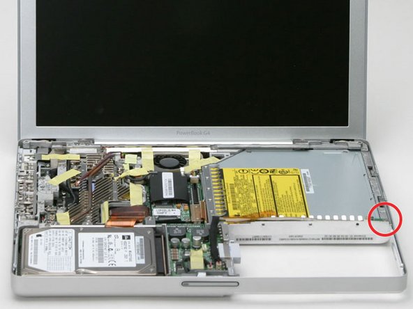 PowerBook G4 Aluminum 12" 867 MHz Subwoofer Replacement: step 21, image 1 of 1
