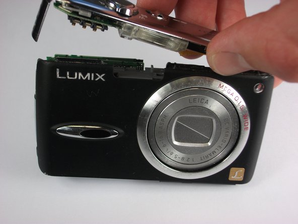 Panasonic Lumix DMC-FX01 Front Casing Replacement: step 13, image 1 of 3