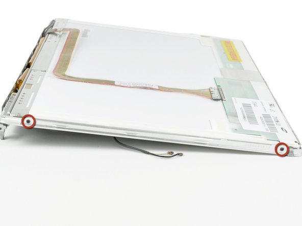 PowerBook G4 Aluminum 15" 1.67 GHz Front Display Bezel Replacement: step 29, image 2 of 2