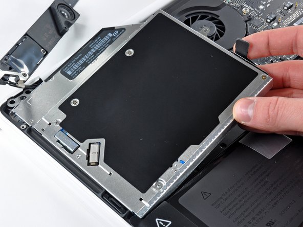 MacBook Unibody Model A1342 Optical Drive Replacement: step 15, image 1 of 1
