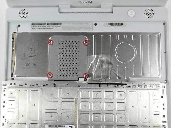 iBook G4 12" 1.33 GHz Hard Drive Replacement: step 3, image 1 of 1