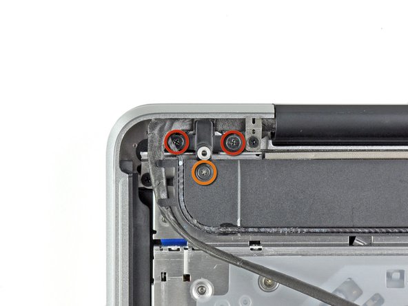 MacBook Pro 13" Unibody Mid 2010 Front Display Glass Replacement: step 7, image 1 of 2