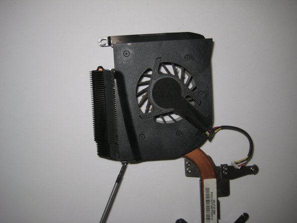 HP Pavilion dv6000 Fan Replacement: step 19, image 2 of 2