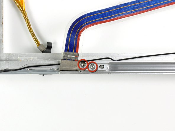 PowerBook G4 Aluminum 17" 1.67 GHz (High-Res) Front Display Bezel Replacement: step 60, image 1 of 1