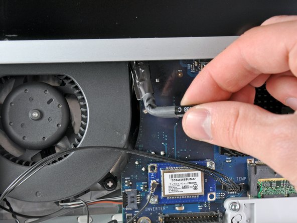 iMac Intel 24" EMC 2111 CPU Fan Replacement: step 10, image 2 of 2