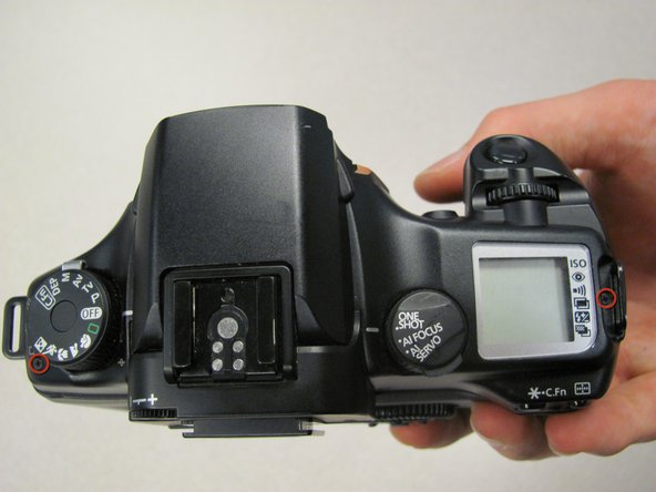 Canon EOS 30 Battery Door Replacement: step 11, image 1 of 1