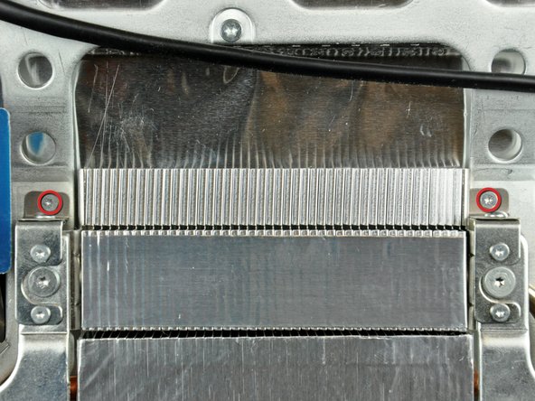 iMac Intel 20" EMC 2105 and 2118 CPU Fan Replacement: step 35, image 1 of 1