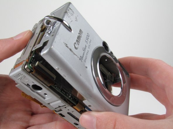 Canon PowerShot S500 Front and Rear Casing  Replacement: step 5, image 1 of 1