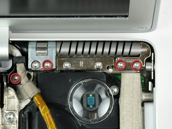 PowerBook G4 Aluminum 17" 1.67 GHz (High-Res) Front Display Bezel Replacement: step 32, image 1 of 1