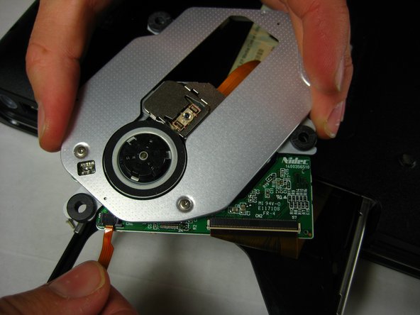 HP Pavilion dv6000 Optical Drive Assembly Replacement: step 4, image 1 of 1