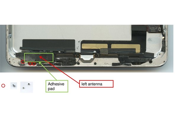 Apple iPad Mini, Loosening of antennas: step 3, image 1 of 2