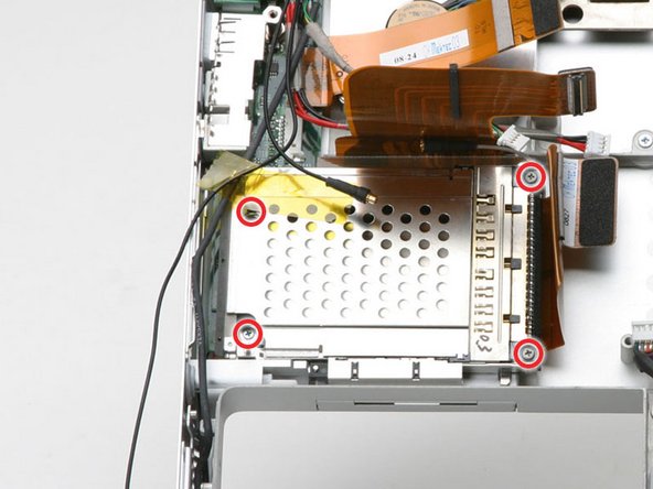 PowerBook G4 Aluminum 15" 1-1.5 GHz Airport Card Cage Replacement: step 28, image 1 of 1