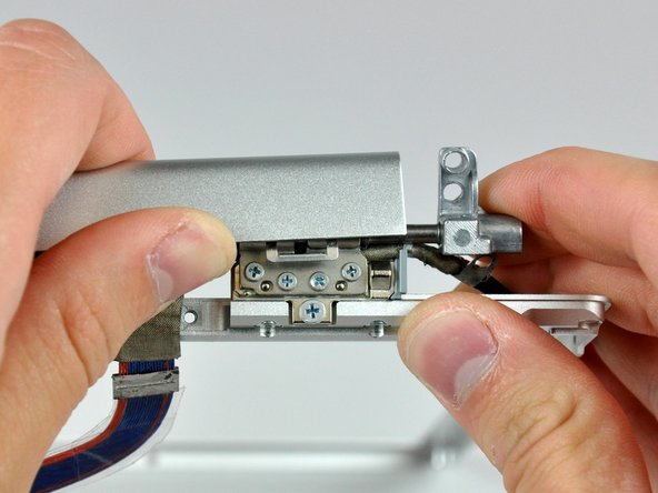 PowerBook G4 Aluminum 15" 1-1.5 GHz Front Display Bezel Replacement: step 44, image 2 of 3