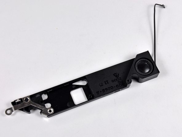 MacBook Unibody Model A1342 Rear Speaker Replacement: step 16, image 1 of 1