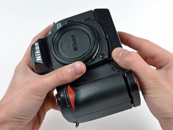 Nikon D70 Rear Cover Assembly Replacement: step 4, image 1 of 2