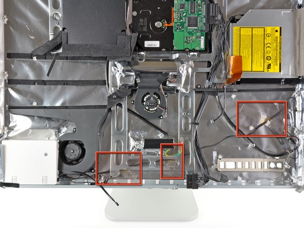 iMac Intel 24" EMC 2111 Left Speaker Replacement: step 35, image 1 of 1