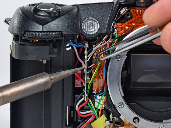 Nikon D70 Strap Loops Replacement: step 22, image 3 of 3