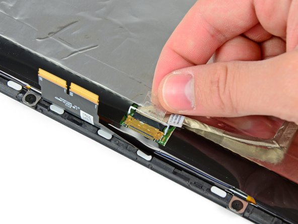 HP TouchPad Display Data Cable Replacement: step 12, image 1 of 2