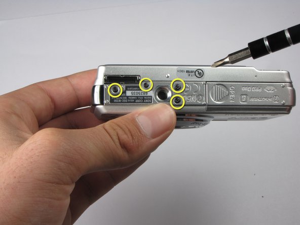 Sony Cyber-shot DSC-W290 Lens Assembly Replacement: step 3, image 1 of 2