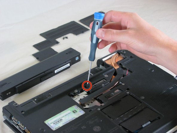 Sony Vaio PCG-6J2L Internal Fan Replacement: step 3, image 1 of 1