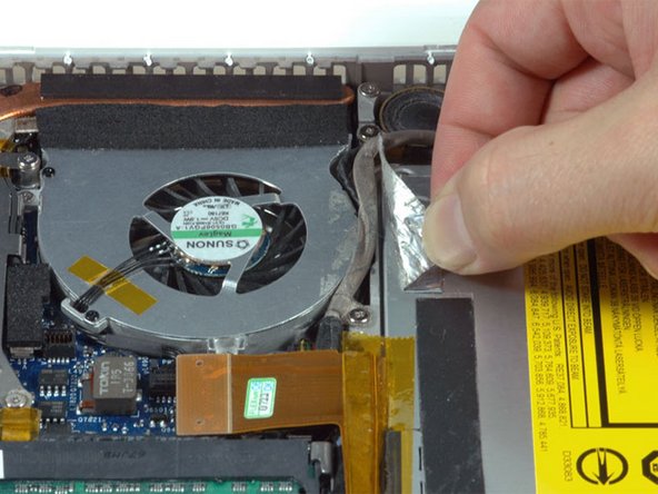 MacBook Core Duo PRAM Battery Replacement: step 17, image 1 of 1