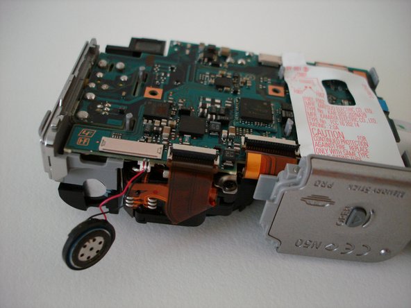 Sony Cyber-shot DSC-W5 Motherboard Replacement: step 12, image 1 of 2