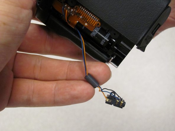 Canon EOS 30 Remote Control Socket Replacement: step 11, image 2 of 2