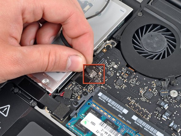 MacBook Pro 15" Unibody Mid 2010 AirPort/Bluetooth Board Replacement: step 5, image 1 of 1