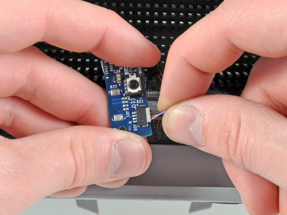 iMac Intel 24" EMC 2111 IR Board Replacement: step 10, image 1 of 1