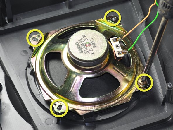 Casio CTK-501 Speaker Replacement: step 9, image 1 of 1