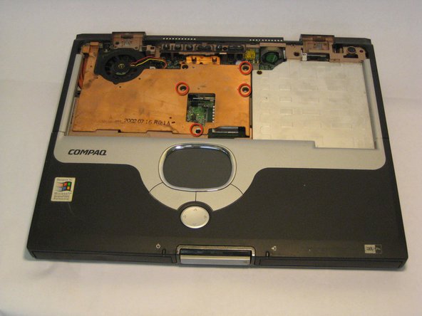 Compaq Evo N1000v Fan Replacement: step 13, image 1 of 1