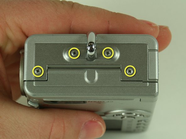 Canon PowerShot S400 Battery Replacement: step 3, image 1 of 3