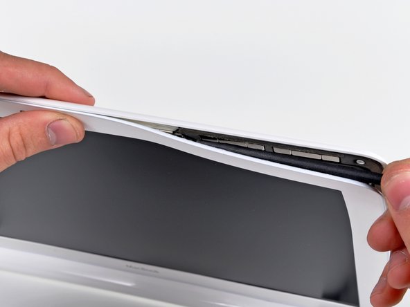 MacBook Unibody Model A1342 Display Data/Camera Cable Replacement: step 16, image 1 of 2