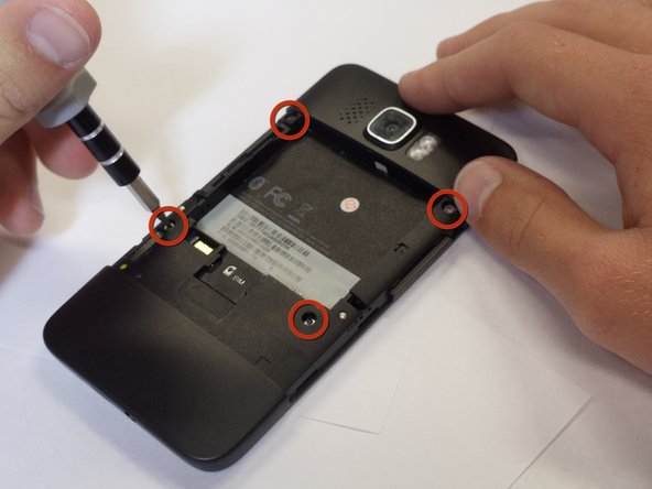 HTC HD2 Earpiece Speaker Replacement: step 3, image 1 of 2