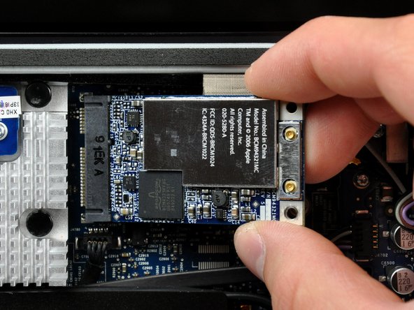 iMac Intel 20" EMC 2133 and 2210 AirPort Extreme Replacement: step 8, image 1 of 1