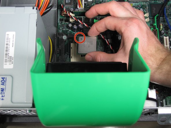 Dell OptiPlex GX260 CPU Replacement: step 3, image 2 of 2