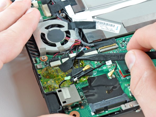 HP Mini 1000 Lower Case Replacement: step 33, image 2 of 2