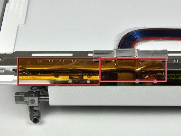 PowerBook G4 Aluminum 15" 1-1.5 GHz Front Display Bezel Replacement: step 34, image 1 of 2