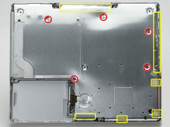 iBook G3 12" Bottom Shield Replacement: step 15, image 1 of 1