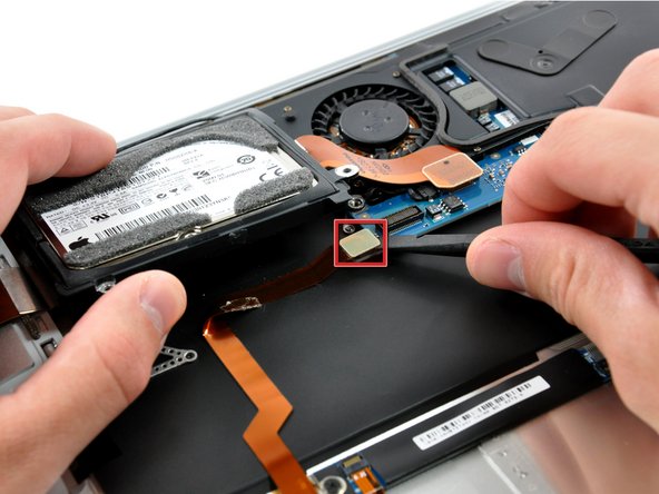 MacBook Air Models A1237 and A1304 Audio Cable Replacement: step 14, image 1 of 2