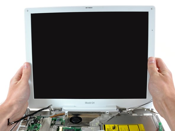 iBook G4 14" 1.42 GHz Display Data Cable Replacement: step 42, image 1 of 1